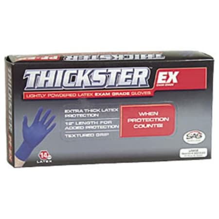 S.A.S. Safety Corp. SAS6604 Thickster Extra Large Latex Gloves